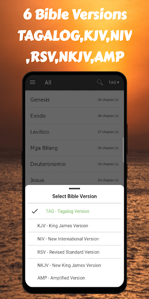 Tagalog Bible -Tagalog+KJV+NIV Screenshot 1