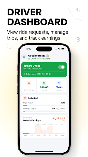 Prozen Rides Driver Screenshot 0