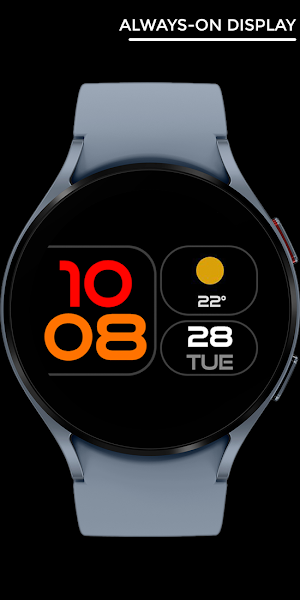 Night 24 - watch face Screenshot 2