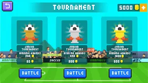 Holy Shoot - Soccer Battle Screenshot 2