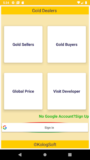 Gold Calculator Screenshot 0