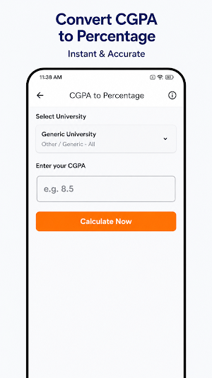 CGPA & GPA Calculator Screenshot 1