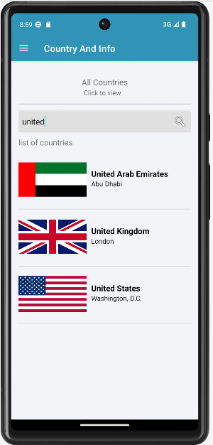 Country Currency Conversion Screenshot 3