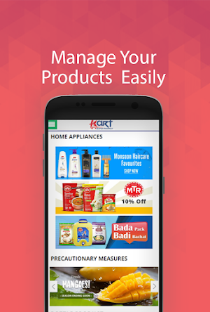 Kart Supermarket Lite - User App Screenshot 1