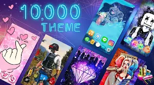 Color Phone Launcher - Live Themes & HD Wallpapers Screenshot 0