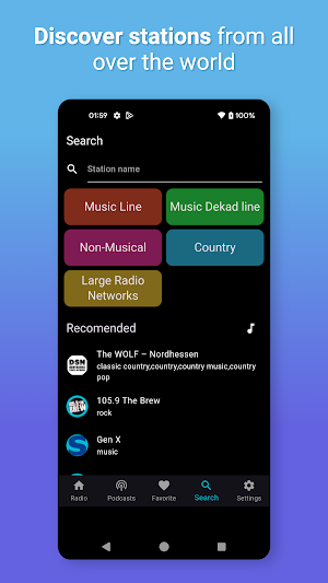 Music FM Radio & Podcasts Screenshot 3
