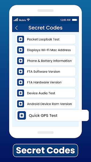 Secret Codes for Samsung 2022 Screenshot 1