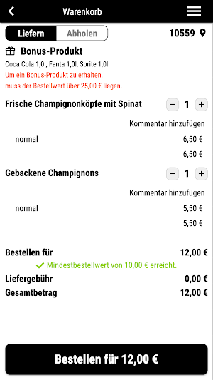 Rosario Steakhaus Berlin Screenshot 1