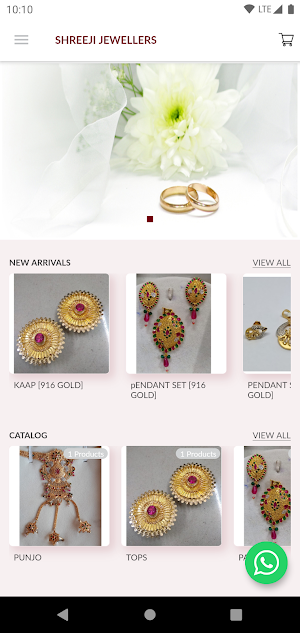 Shreeji Jewellers - Jewelry Shopping Showroom App Screenshot 1