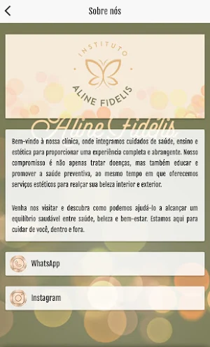 Instituto Aline Fidelis Screenshot 1