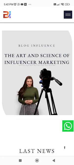 Brand Influenc Screenshot 0