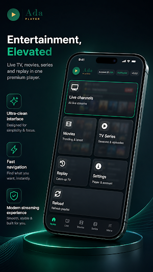 IPTV - AdaPlayer Screenshot 0