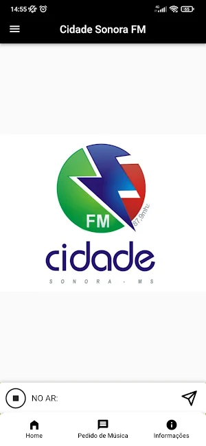 Rádio Cidade FM de Sonora Screenshot 0