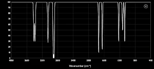 SpectroX (IR, ¹H NMR, ¹³C NMR) Screenshot 2