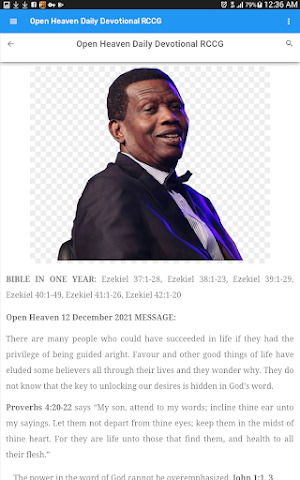 OpenHeaven RCCG Devotional Screenshot 0