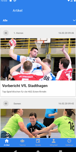 HSG Exten-Rinteln Screenshot 0
