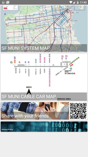 SAN FRANCISCO METRO BUS MAP Screenshot 0