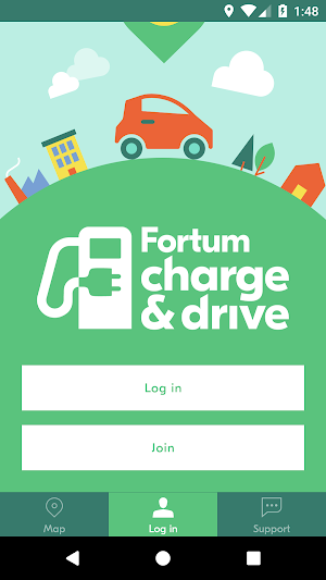 Fortum Charge & Drive Sweden Screenshot 1