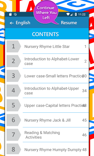 Textbook English For KG Screenshot 1
