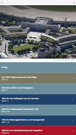 Projekt Flughafen Tempelhof Screenshot 2