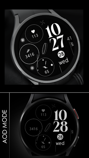 Dream 139 simple watch face Screenshot 3