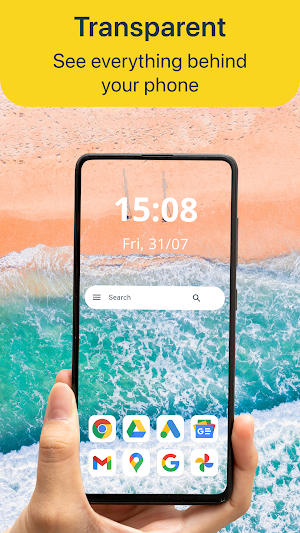 Live Wallpaper Transparent Screenshot 0