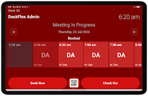 DeskFlex - Room Display 2026 Screenshot 1