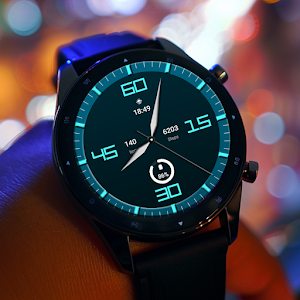 Key WF76 Minimalist Watch Face Screenshot 1