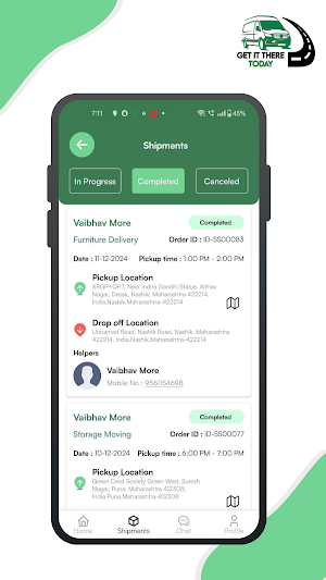 GetItThereToday Partner Screenshot 2
