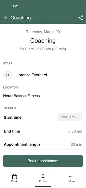 NeuroBalanceFitness Screenshot 2