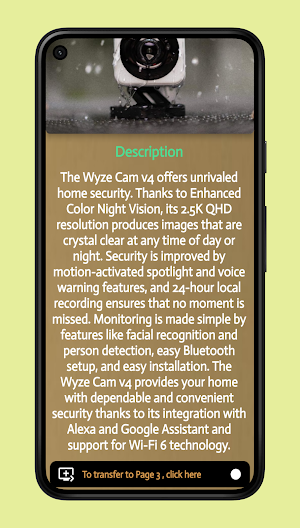 wyze cam v4 manual Screenshot 1