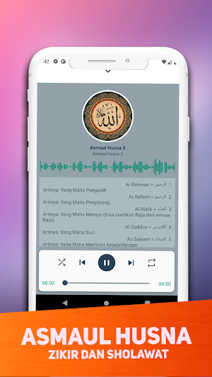 Asmaul Husna MP3 Screenshot 2