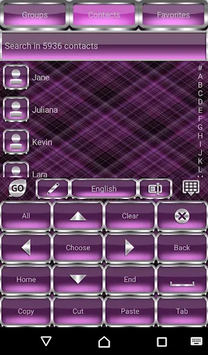 Tender Roses Go Keyboard theme Screenshot 1