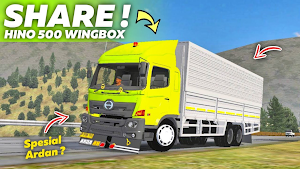 Mod Truck Hino 500 Screenshot 1