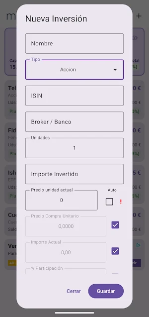 MyPatrimonio Screenshot 1
