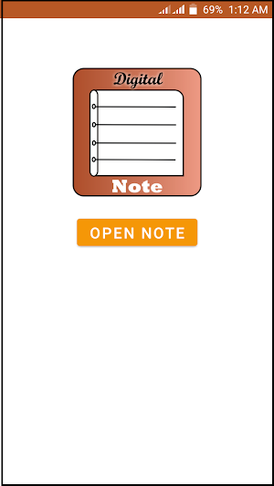 Digital Note Screenshot 0