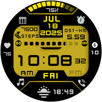 SY15 Watch Face for Wear OS