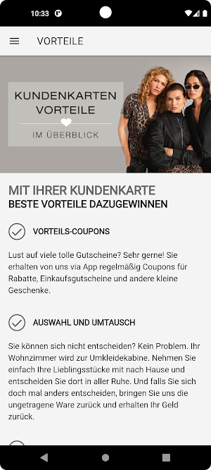 Modehaus Müller-Ditschler Screenshot 3