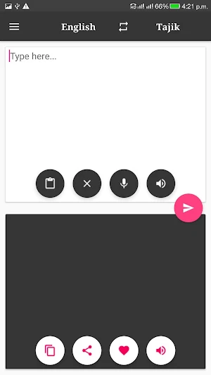 Tajik-English Translator Screenshot 0