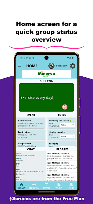 Minerva MEET Screenshot 2