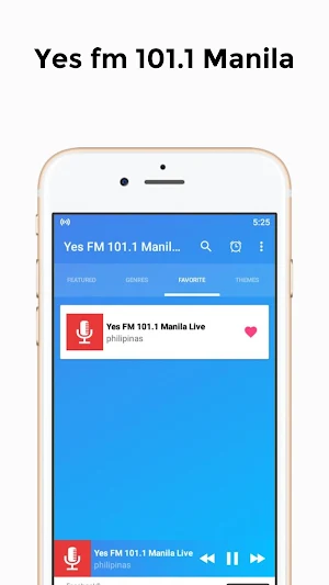 radio for yes fm 101.1 manila Screenshot 1