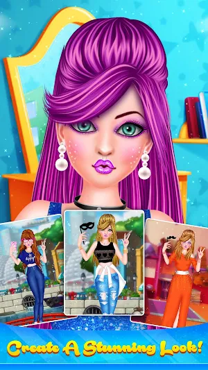 Pout Fashion Doll - Selfie Girl Beauty Salon Screenshot 1