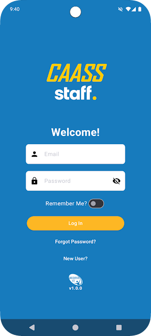 CAASS Staff Portal Screenshot 0