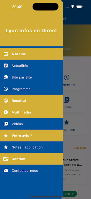 Lyon infos en direct Screenshot 0
