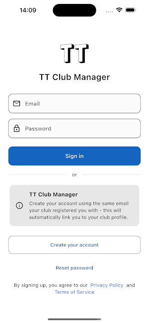 TT Club Manager Screenshot 0