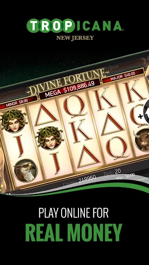 Tropicana Online Casino NJ Screenshot 2