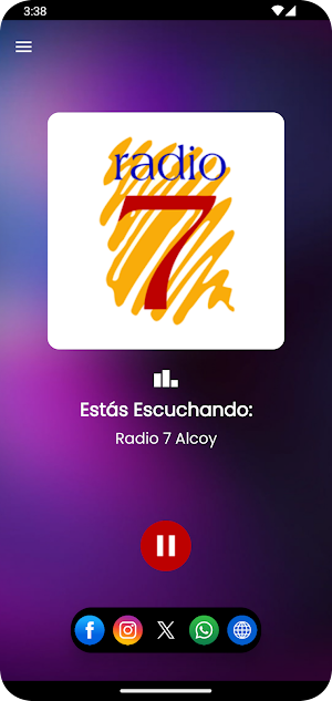 Radio 7 Alcoy Screenshot 2