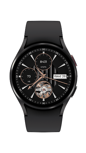 Dynamic Business watch face Screenshot 0