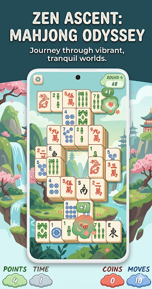 Zen Mahjong: Classical board Screenshot 0
