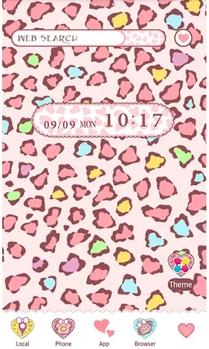 Cute Wallpaper Leopard Candy Screenshot 0